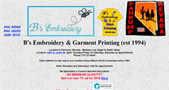 Desktop Screenshot of bsembroidery.net